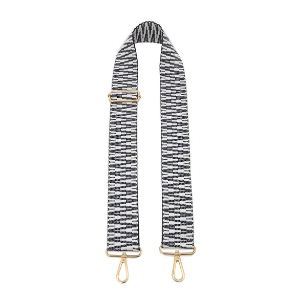 Aztec Navy Guitar Strap
